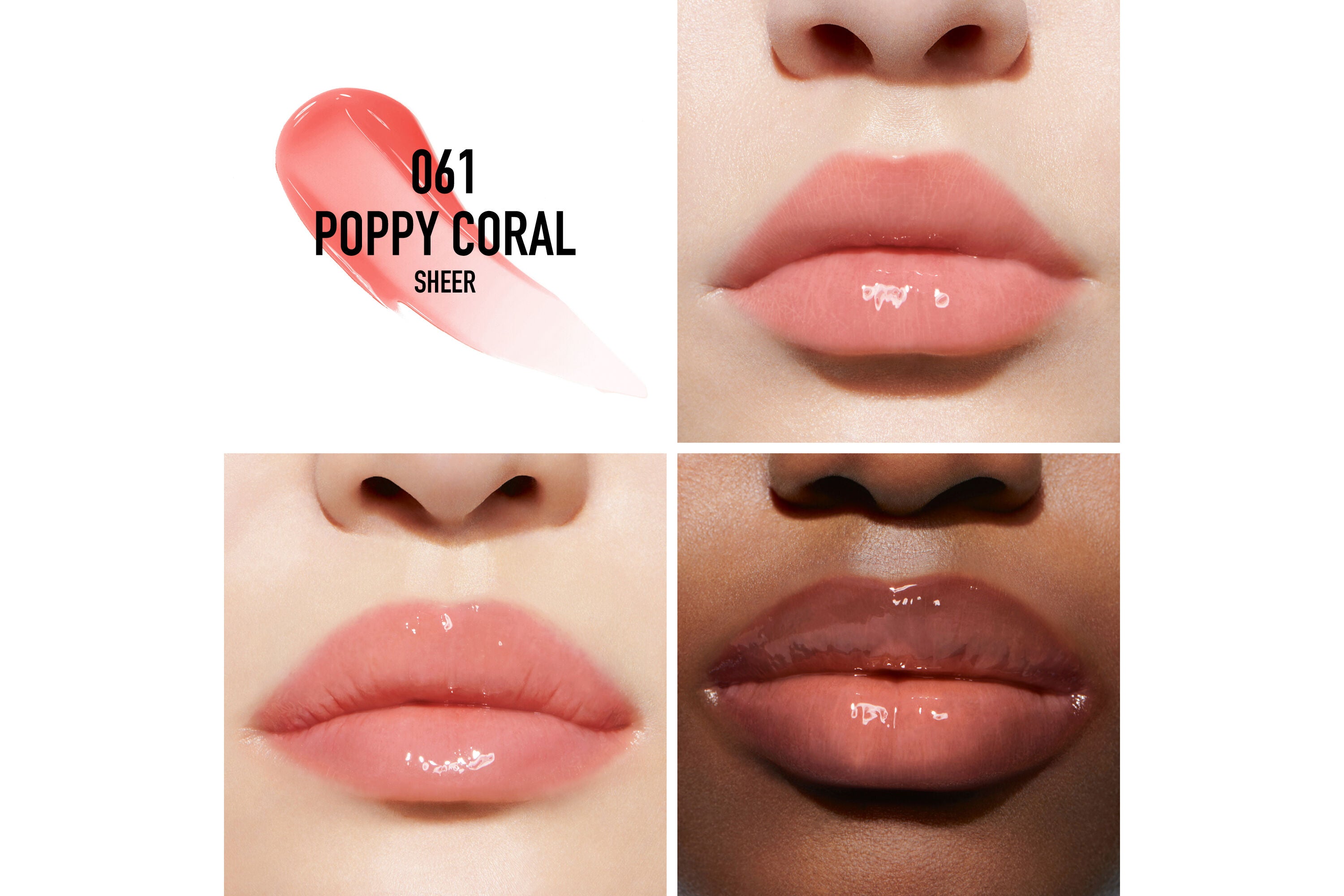 Dior Addict Lip Maximizer REF:061 Poppy Coral -sans emballage