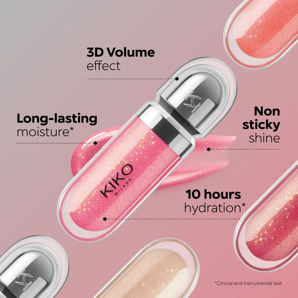 3d Hydra Lipgloss - ref : 31 Pearly Shell