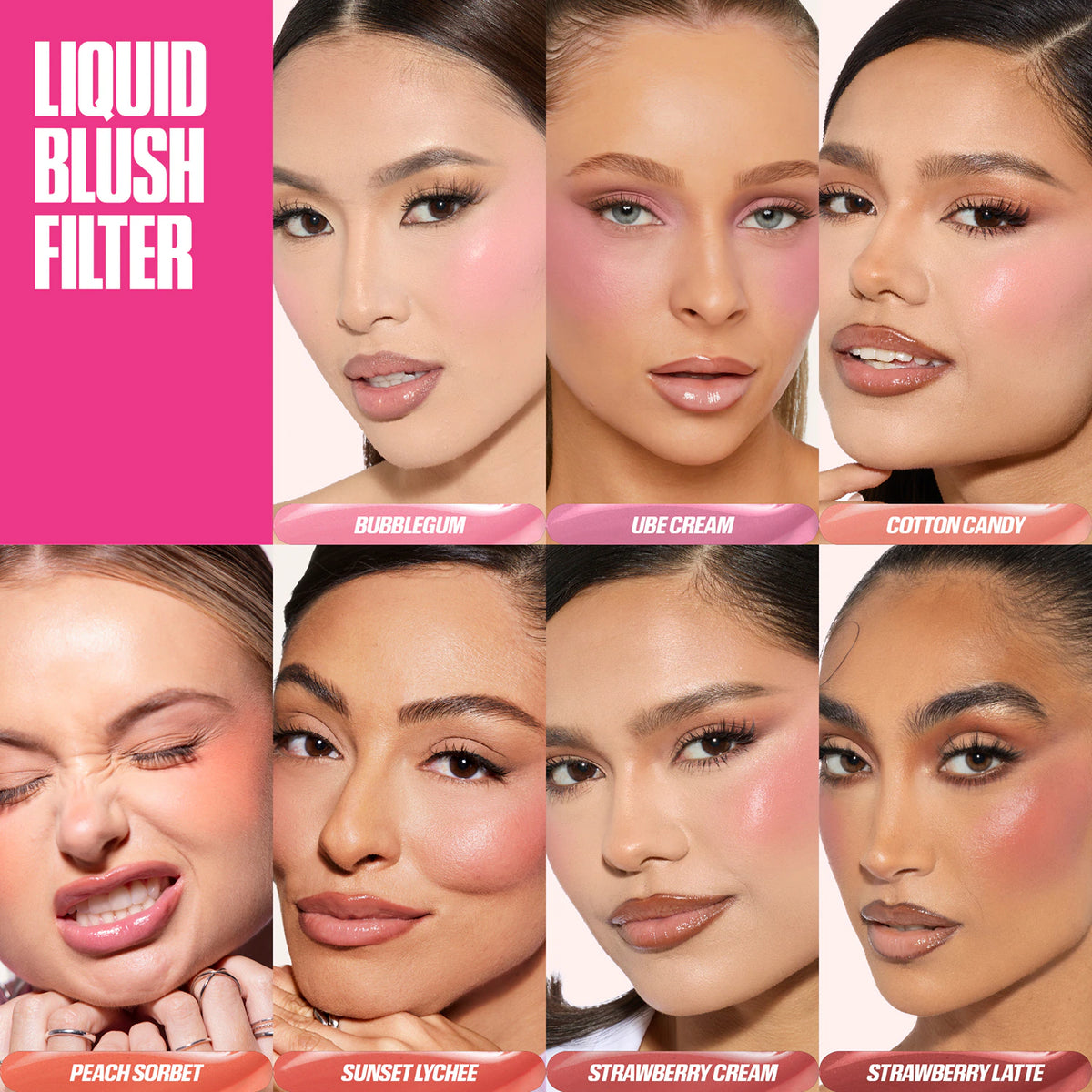 HUDA BEAUTY Blush Filter - Blush liquide ref: BUBBLEGUM