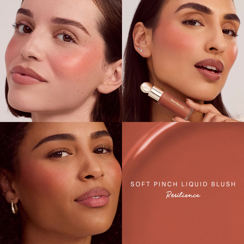 RARE BEAUTY Warm Radiance Mini Blush & Luminizer Duo