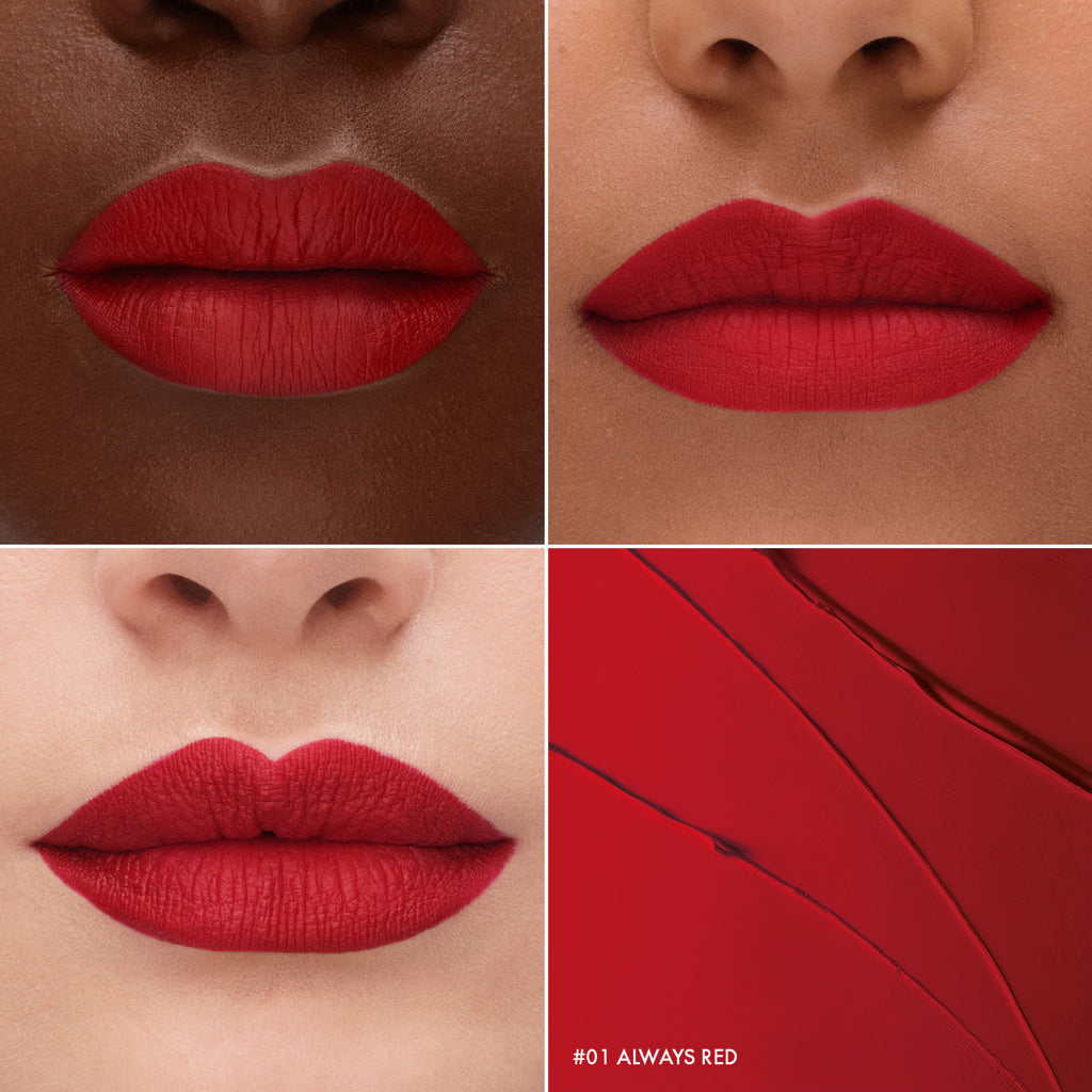 Sephora Collection Must-Have Lip Duo teinte 01 Red – swatch