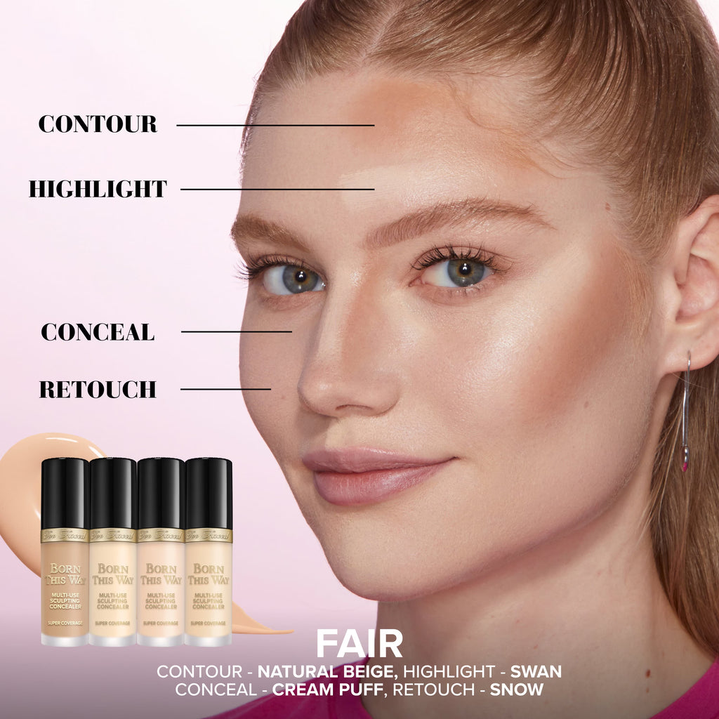 Born This Way Super Coverage Multi-Use Concealer -ref: Vanilla