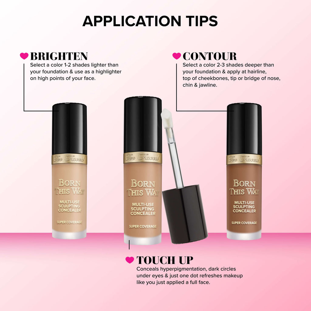 Born This Way Super Coverage Multi-Use Concealer -ref: Vanilla