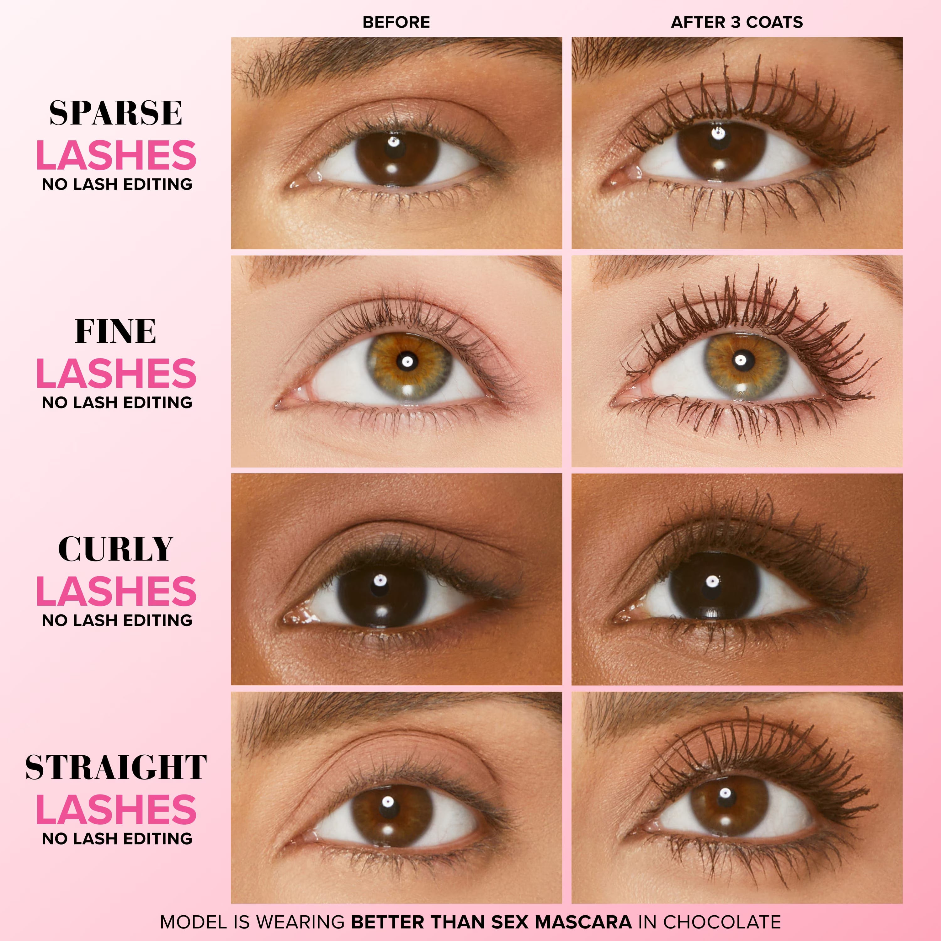 Better Than Sex Volumateur Mascara -ref:CHOCOLATE