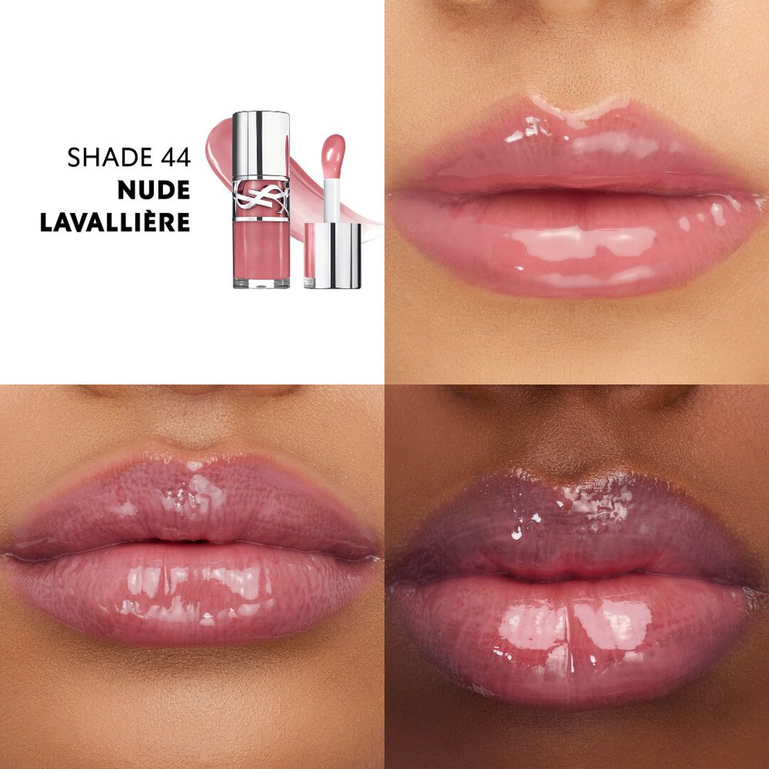 Yves Saint Laurent Loveshine Plumping Lip Oil Gloss Huile-Gloss Repulpante 44 Nude Lavallière
