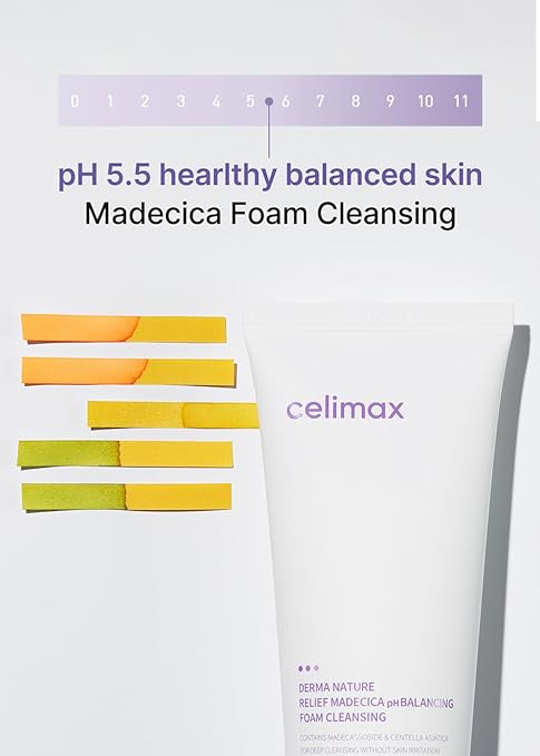 CELIMAX - Derma Nature Relief Madecica pH Balancing Foam Cleansing 150 ml