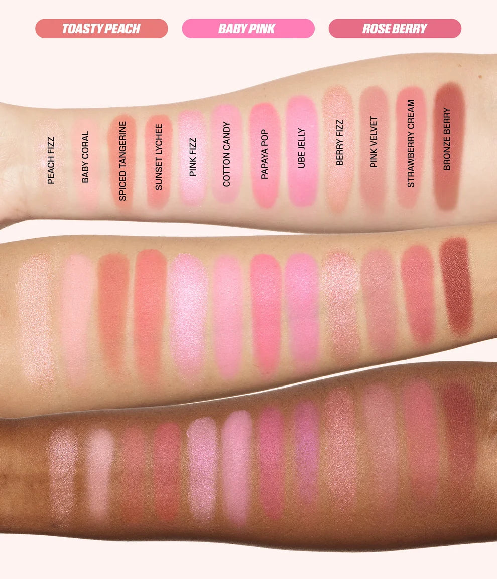 Huda Beauty BLUSH FILTER BLURRING BLUSHLIGHTERS PALETTE ref:Rose Berry
