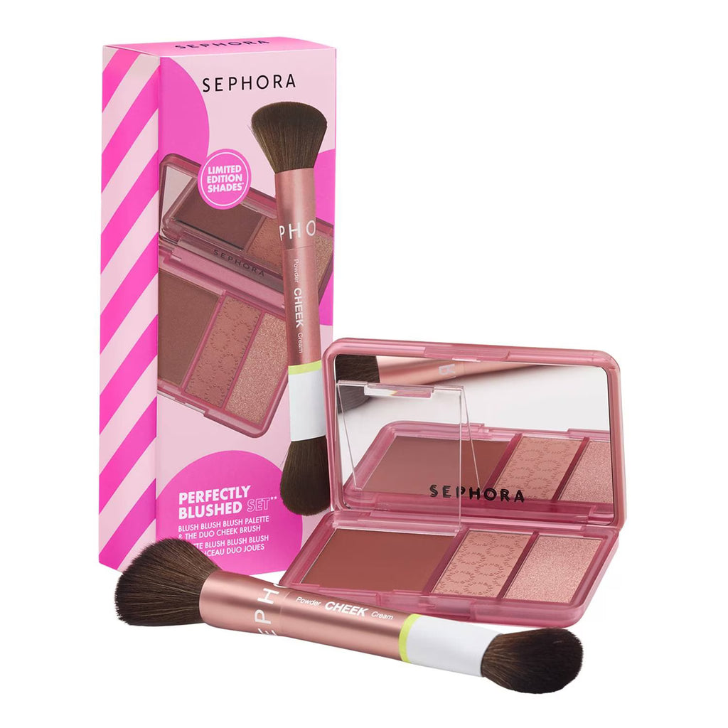 Duo Pinceau Joues et Palette Blush SEPHORA