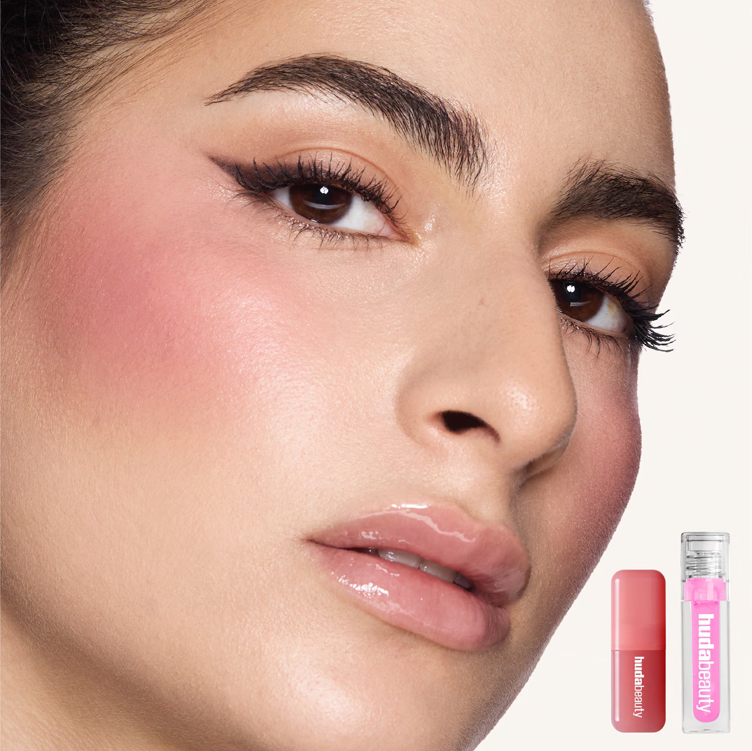 HUDA BEAUTY Cheek & Lip Duo Berries and Cream - Coffret Maquillage