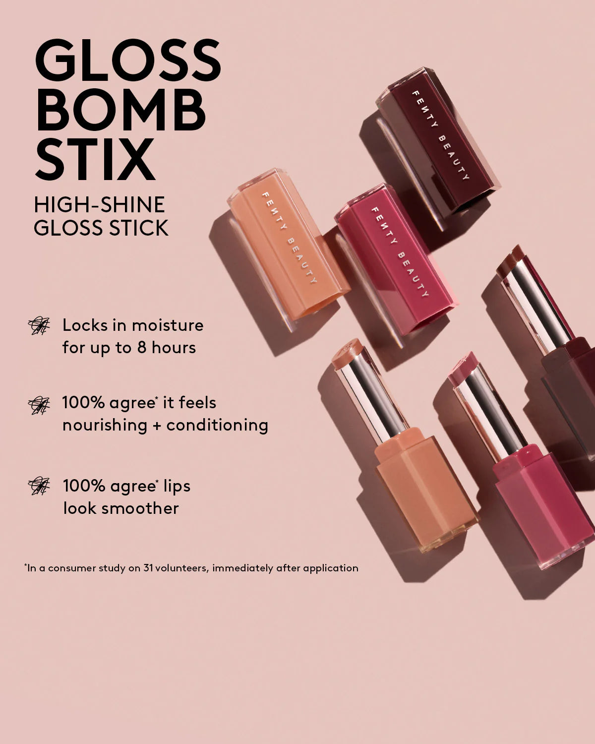 GLOSS BOMB STIX HIGH-SHINE GLOSS STICK - ref : 08 SP'ICE COLD