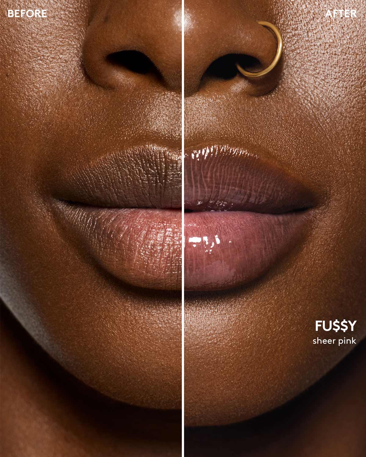 GLOSS BOMB HEAT UNIVERSAL LIP LUMINIZER + PLUMPER - ref : 02 FU$$Y HEAT