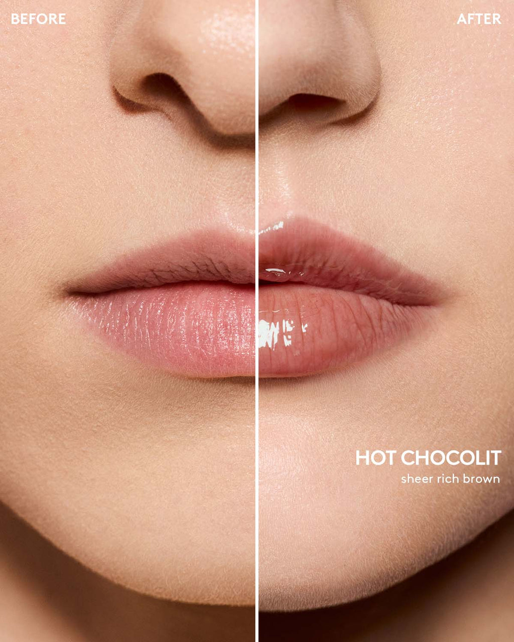 GLOSS BOMB HEAT UNIVERSAL LIP LUMINIZER + PLUMPER - ref : 04 HOT CHOCOLIT HEAT