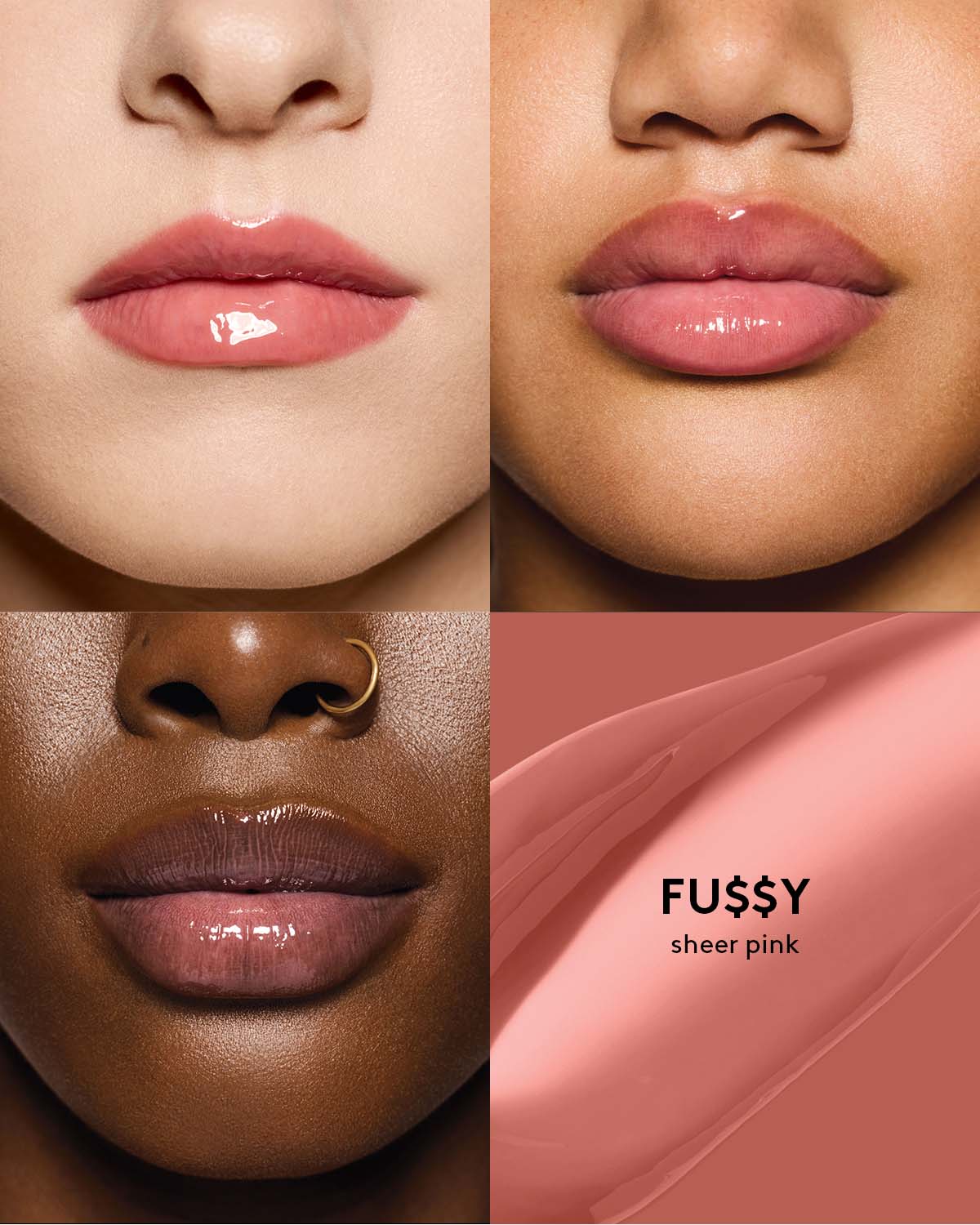 GLOSS BOMB HEAT UNIVERSAL LIP LUMINIZER + PLUMPER - ref : 02 FU$$Y HEAT