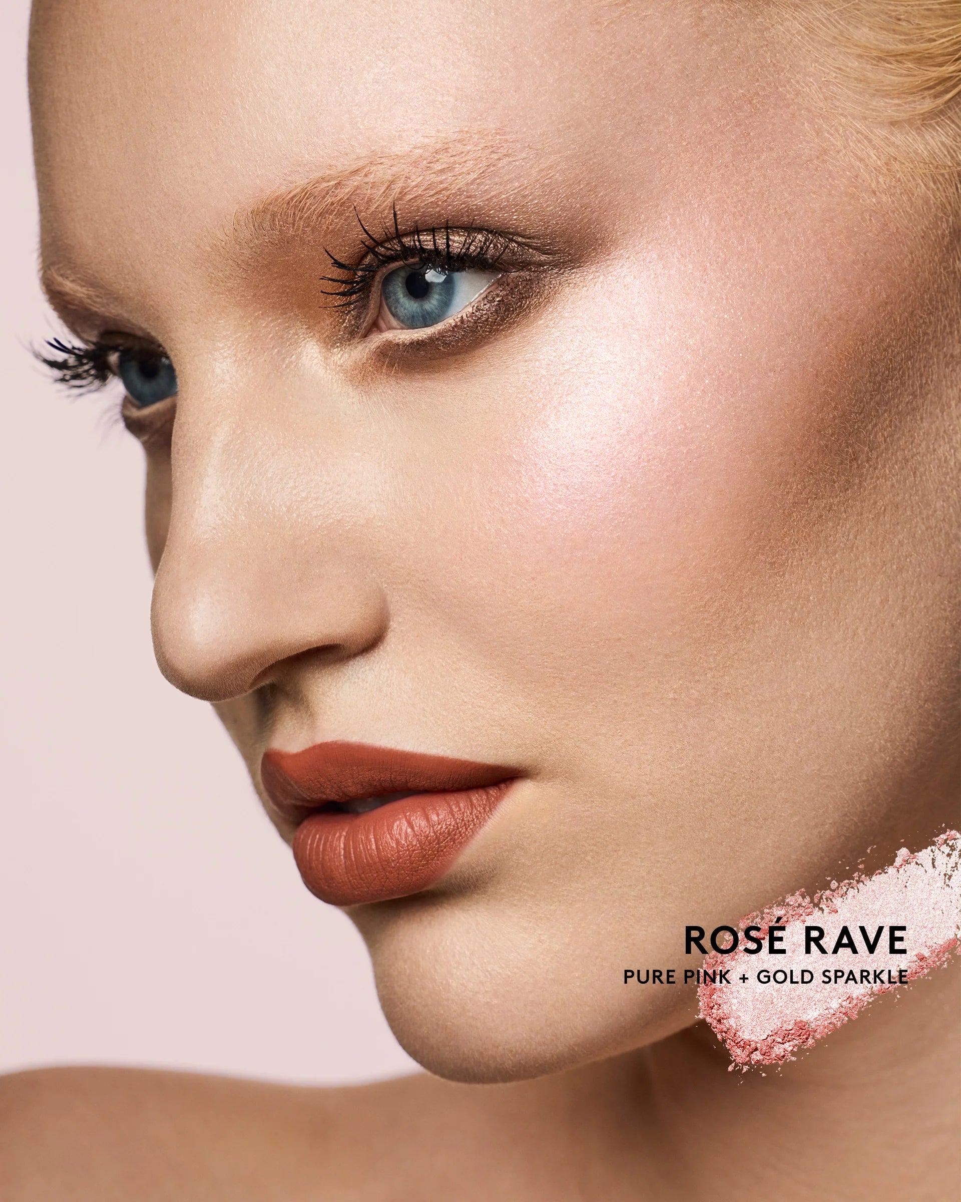 Diamond Bomb All-Over Diamond Veil -ref: Rosé rave