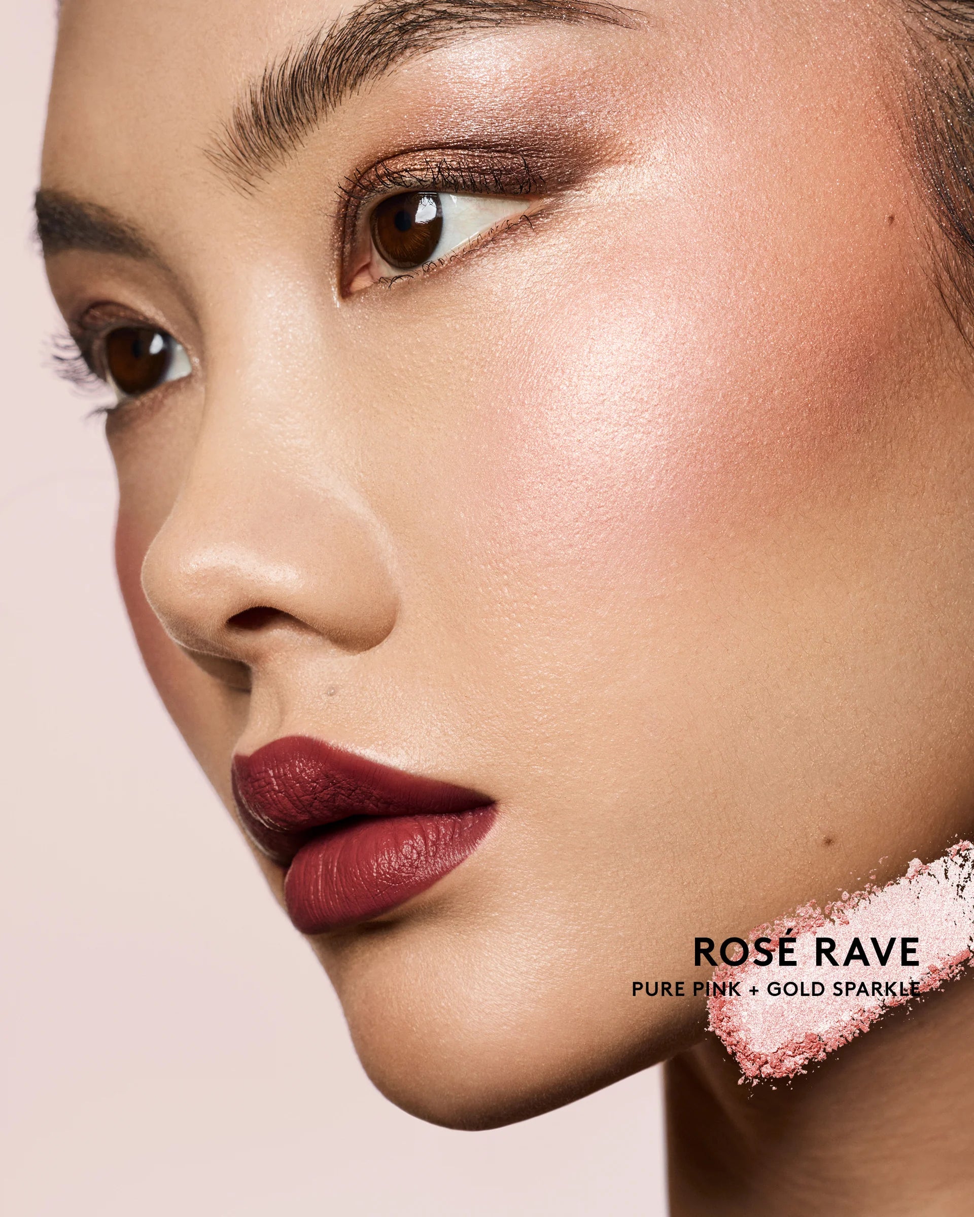 Diamond Bomb All-Over Diamond Veil -ref: Rosé rave