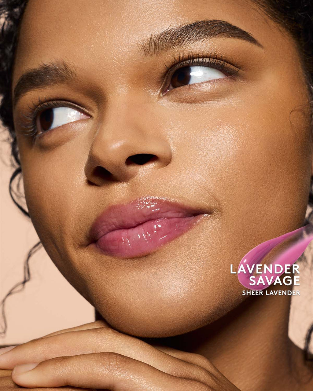 GLOSS BOMB HEAT UNIVERSAL LIP LUMINIZER + PLUMPER - ref : 06 LAVENDER SAVAGE