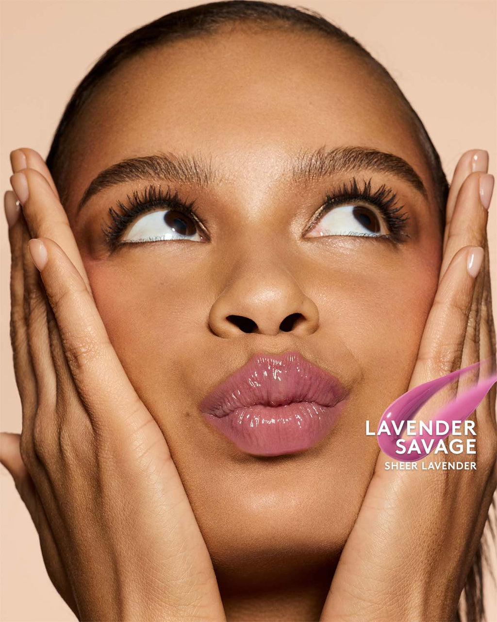 GLOSS BOMB HEAT UNIVERSAL LIP LUMINIZER + PLUMPER - ref : 06 LAVENDER SAVAGE
