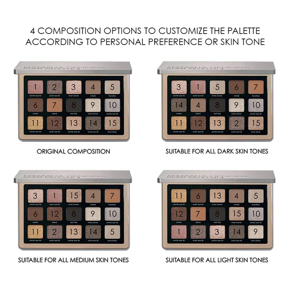 Natasha Denona Glam Palette Palette Fards à Paupières