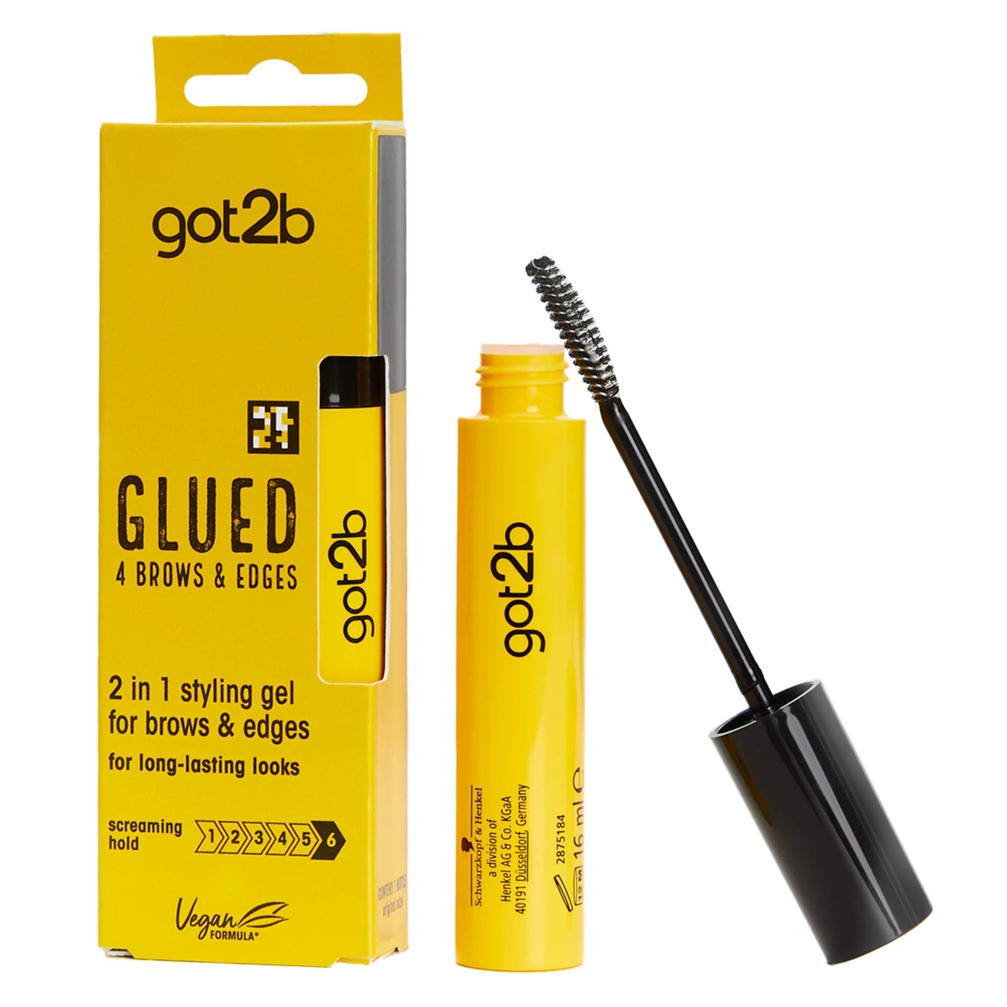 GLUED 4 BROWS & EDGES 2IN1 GEL