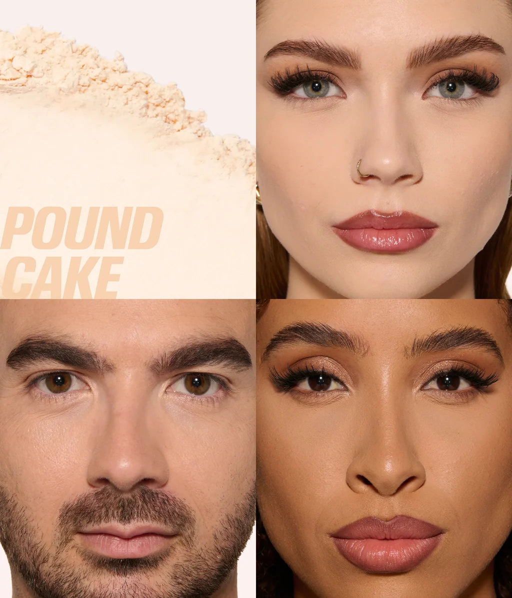 HUDA BEAUTY MINI EASY BAKE LOOSE BAKING & SETTING POWDER REF:POUNDCAKE