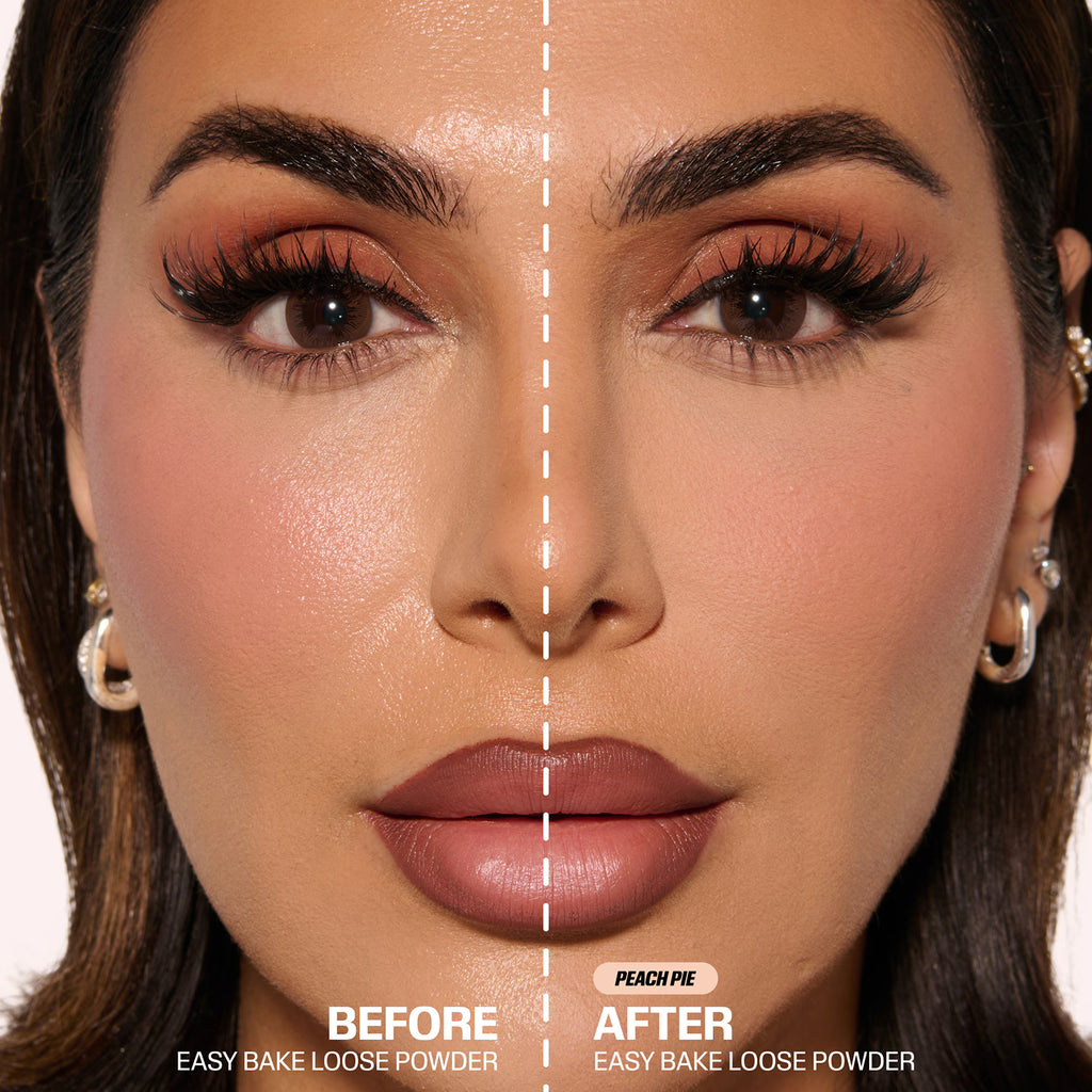 HUDA BEAUTY Easy Bake Loose Baking & Setting Powder - Poudre Libre Ref: Peach pie
