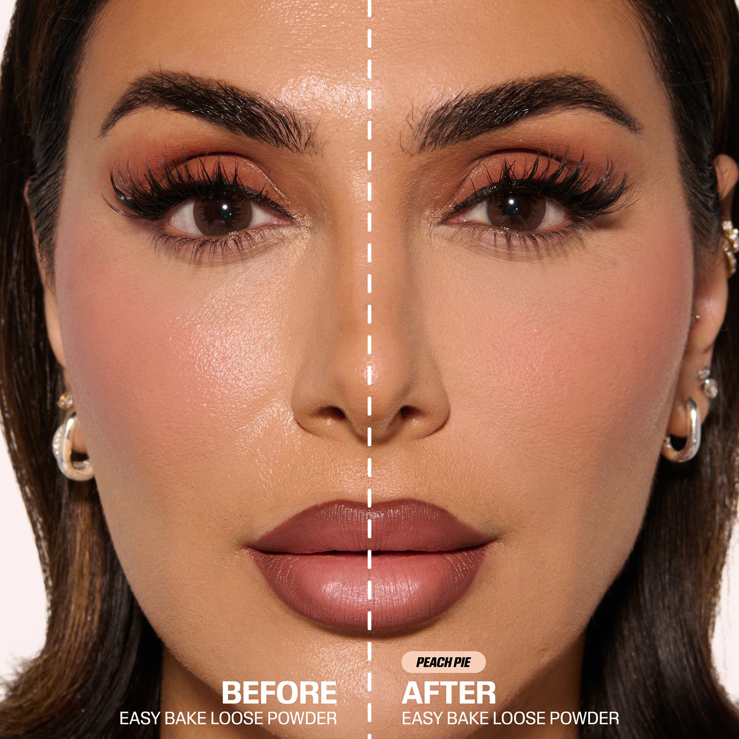HUDA BEAUTY Easy Bake Loose Baking & Setting Powder - Poudre Libre Ref: Peach pie