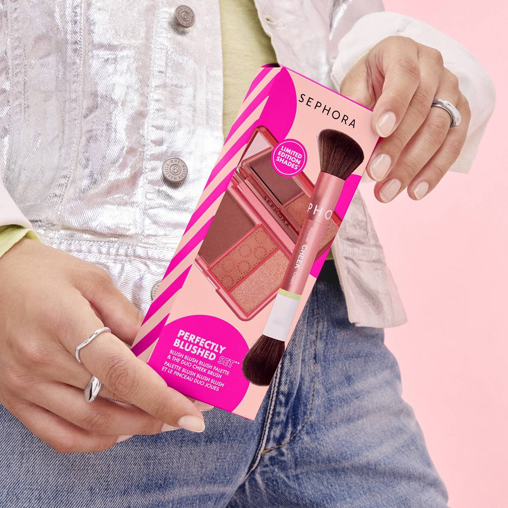 Duo Pinceau Joues et Palette Blush SEPHORA