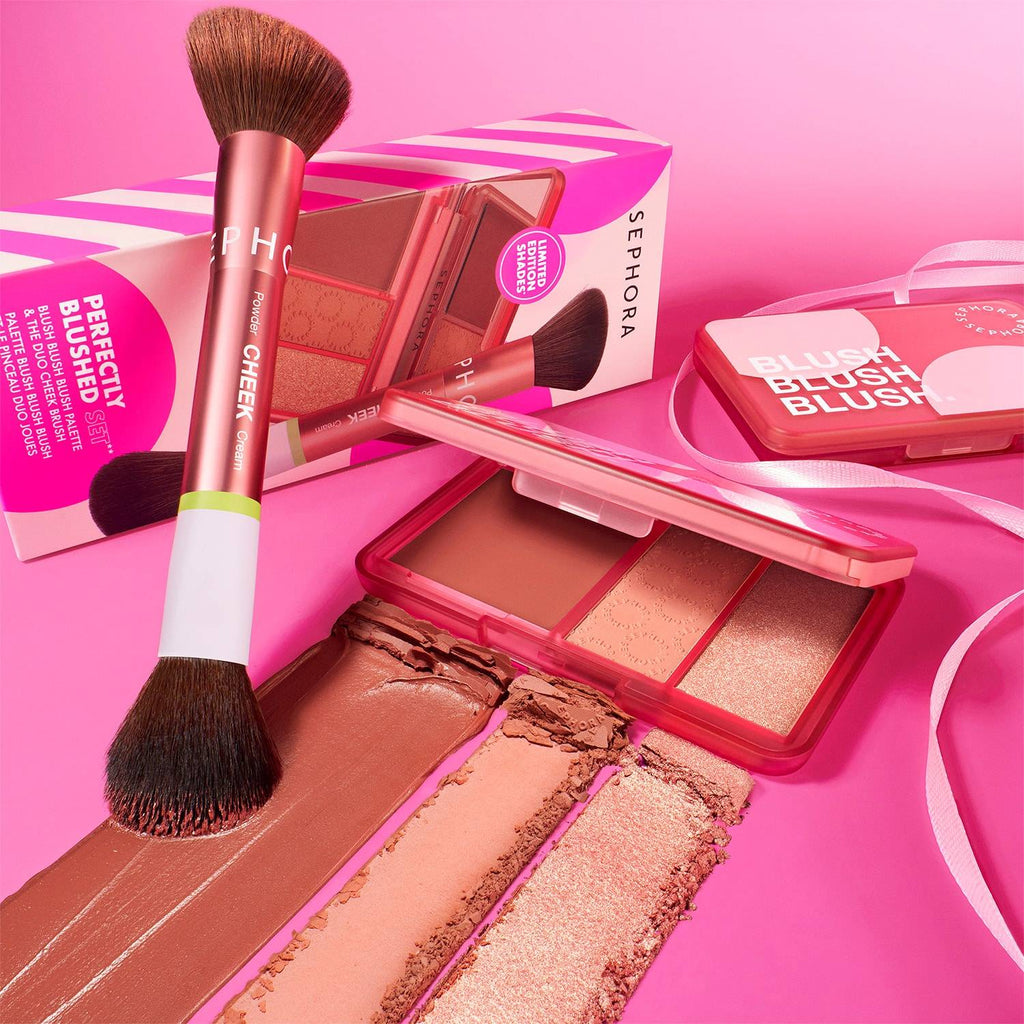 Duo Pinceau Joues et Palette Blush SEPHORA
