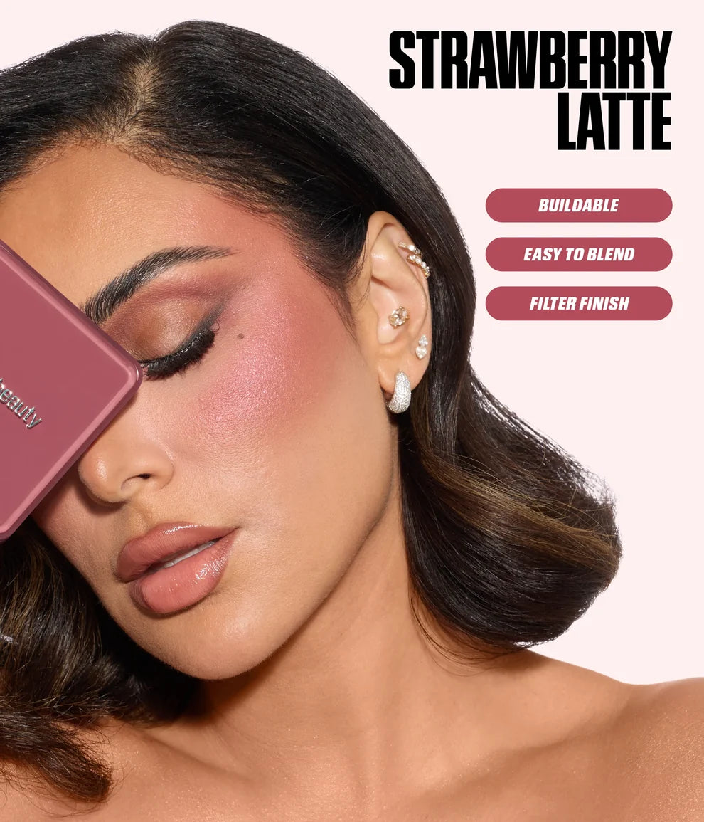 Huda Beauty BLUSH FILTER BLURRING BLUSHLIGHTERS PALETTE ref:Strawberry Latte