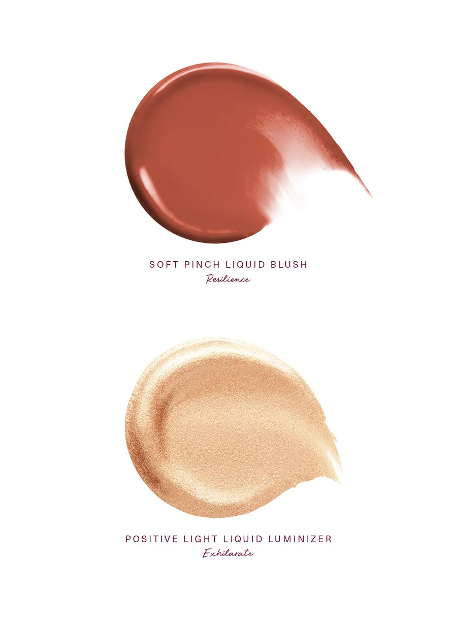 Rare Beauty Warm Radiance Mini Blush & Luminizer Duo Coffret Mini Blush et Enlumineur