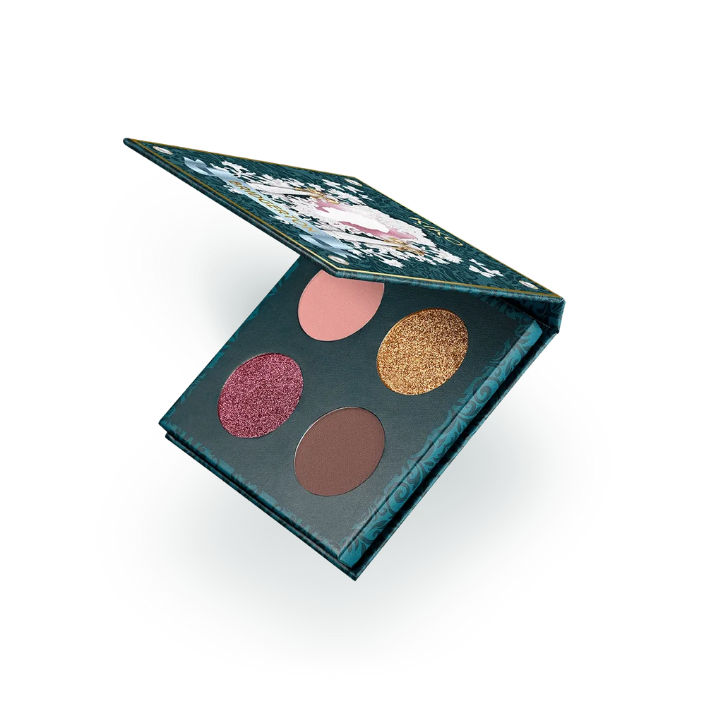 KIKO Bridgerton Quartet Eyeshadow Palette - ref : 03 Romantic Rhapsody