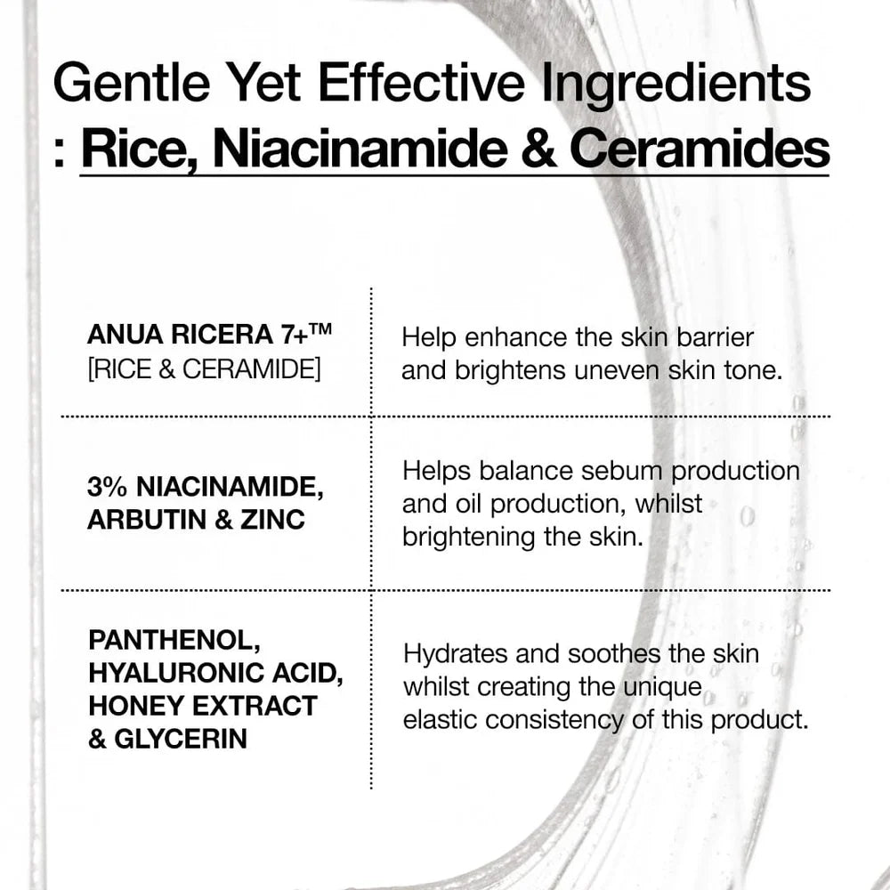 Anua 7 Rice Ceramide Hydrating Barrier Serum 50 ml