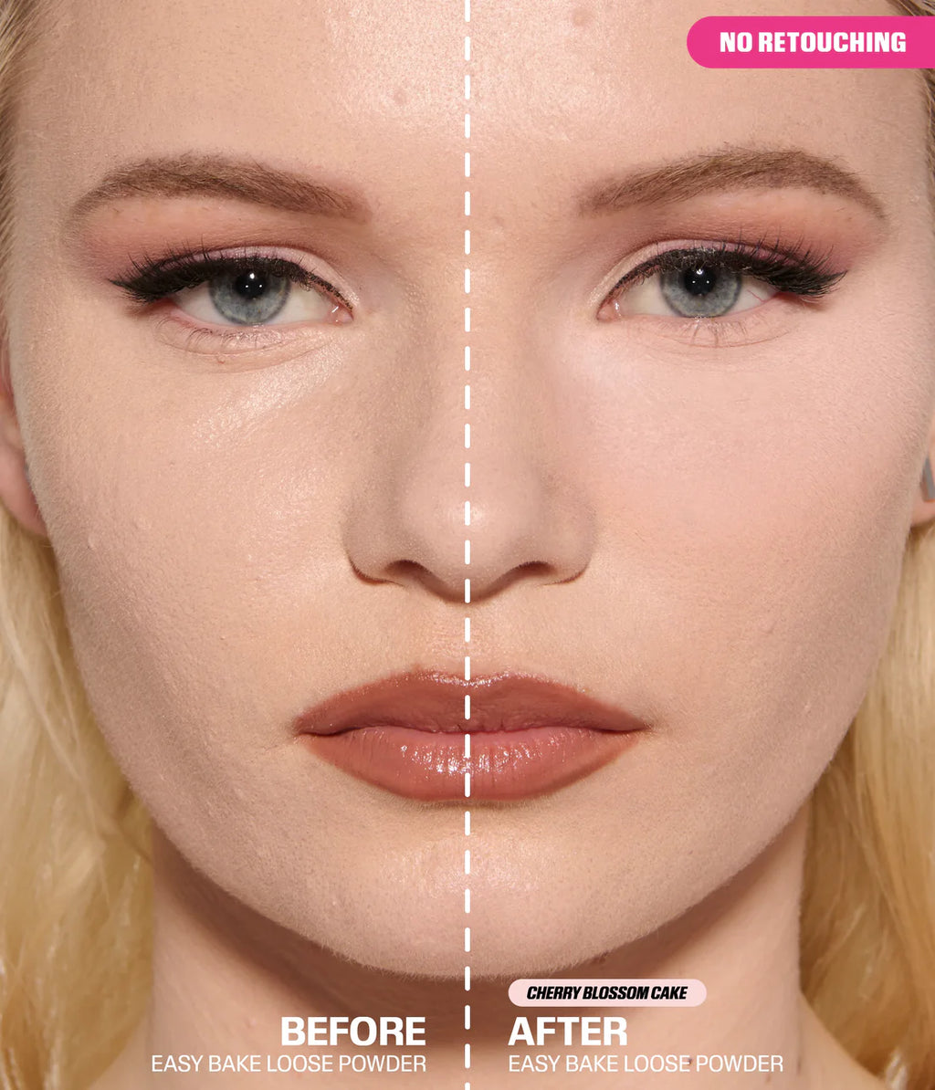 HUDA BEAUTY EASY BAKE LOOSE BAKING & SETTING POWDER REF: Cherry Blossom Cacke