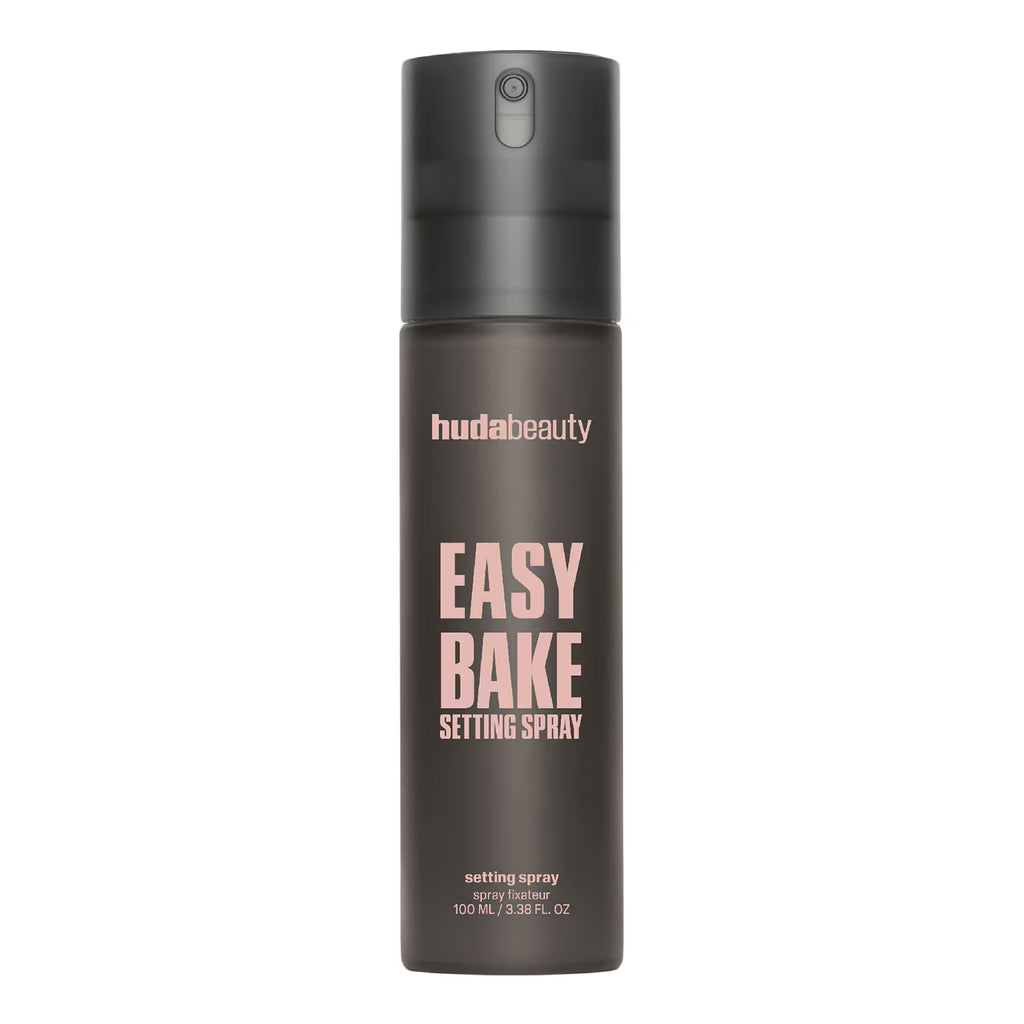 HUDA BEAUTY Easy Bake Setting Spray – Spray fixateur maquillage tenue 16 h / 100ml