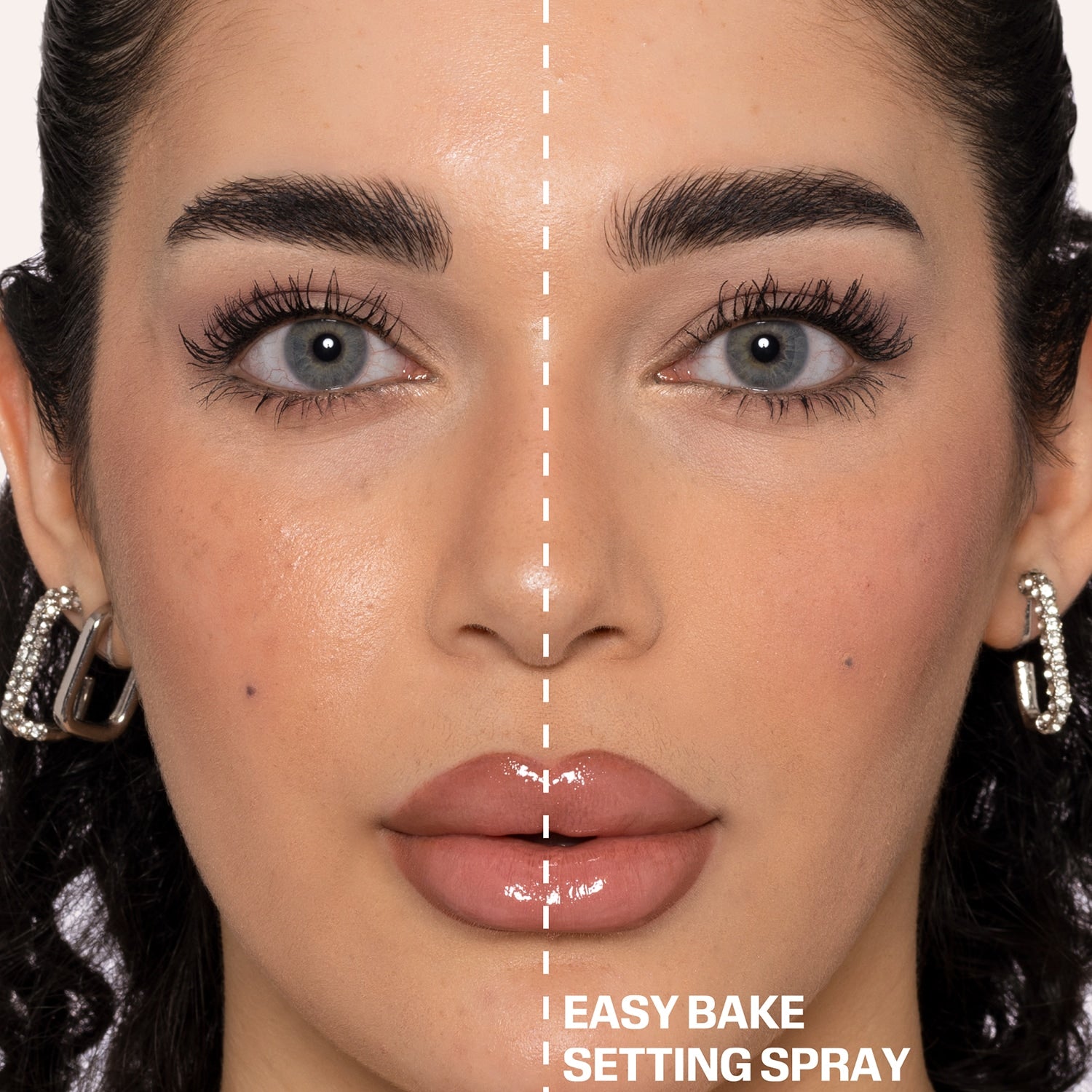HUDA BEAUTY Easy Bake Setting Spray – Spray fixateur maquillage tenue 16 h / 100ml