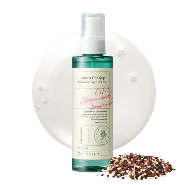 AXIS-Y - Quinoa One Step Balanced Gel Cleanser - Gel Nettoyant et Démaquillant