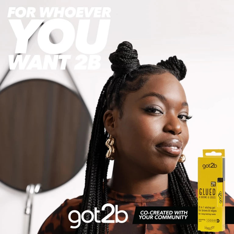 GLUED 4 BROWS & EDGES 2IN1 GEL