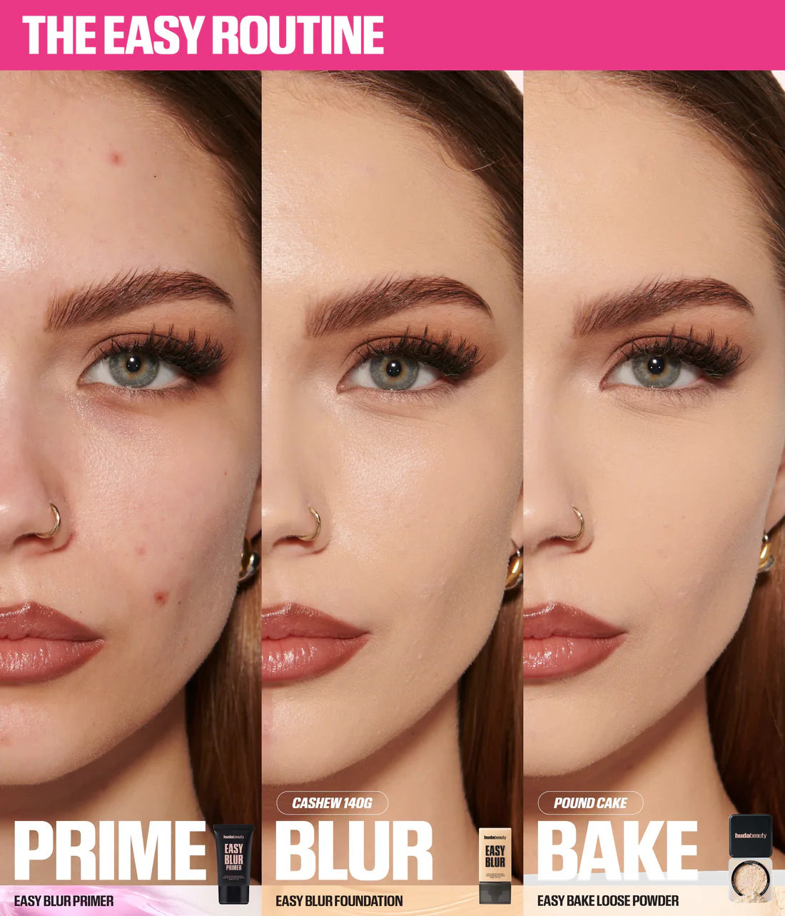HUDA BEAUTY POUDRE Easy Bake REF: Pound Cacke