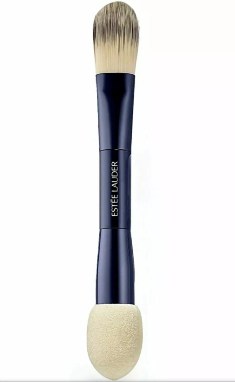 Estee Lauder Double Ended Dual Foundation Brush + Sponge Sealed in Package