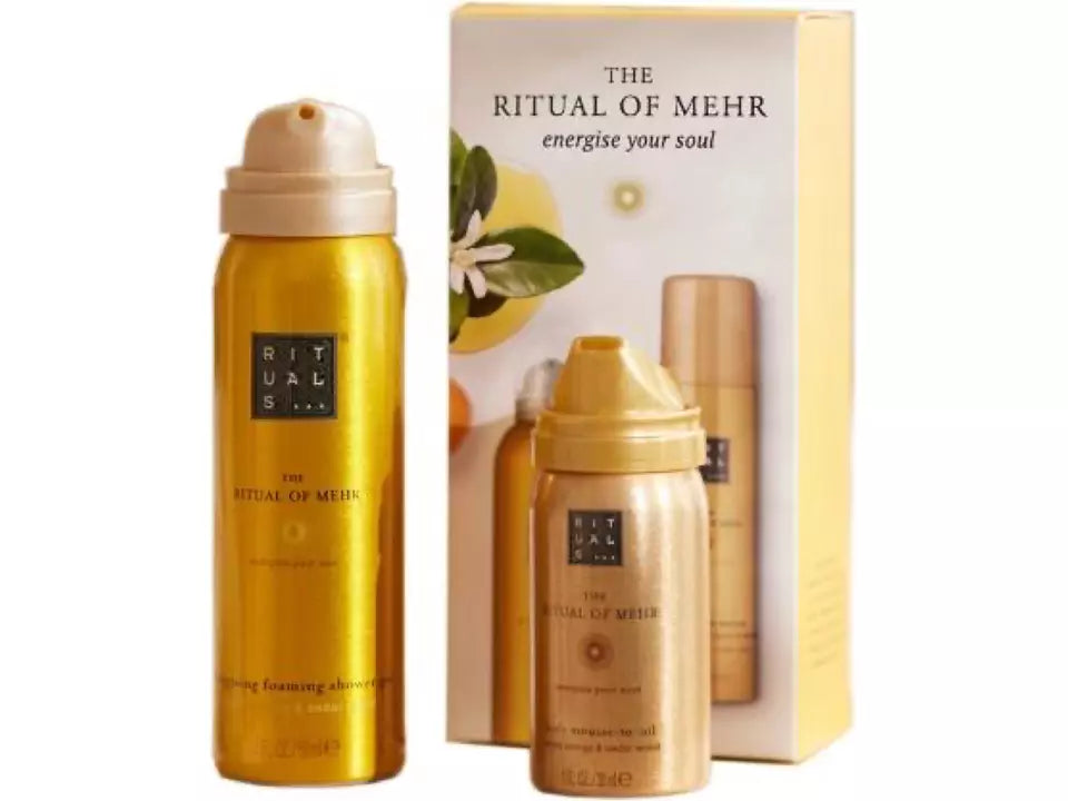 The Ritual of Mehr Mini Gift (Foaming shower gel + Body Lotion Mousse)